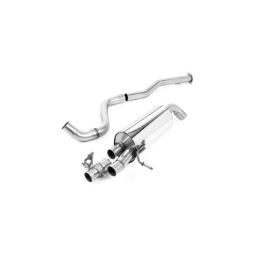 Hyundai i20 N 1.6 T-GDi 204PS (OPF/GPF Equipped Cars Only) 2021 2023 Particulate Filter-back Non-Resonated (Louder) OPF/GPF Back System with GT-90 Polished Trims