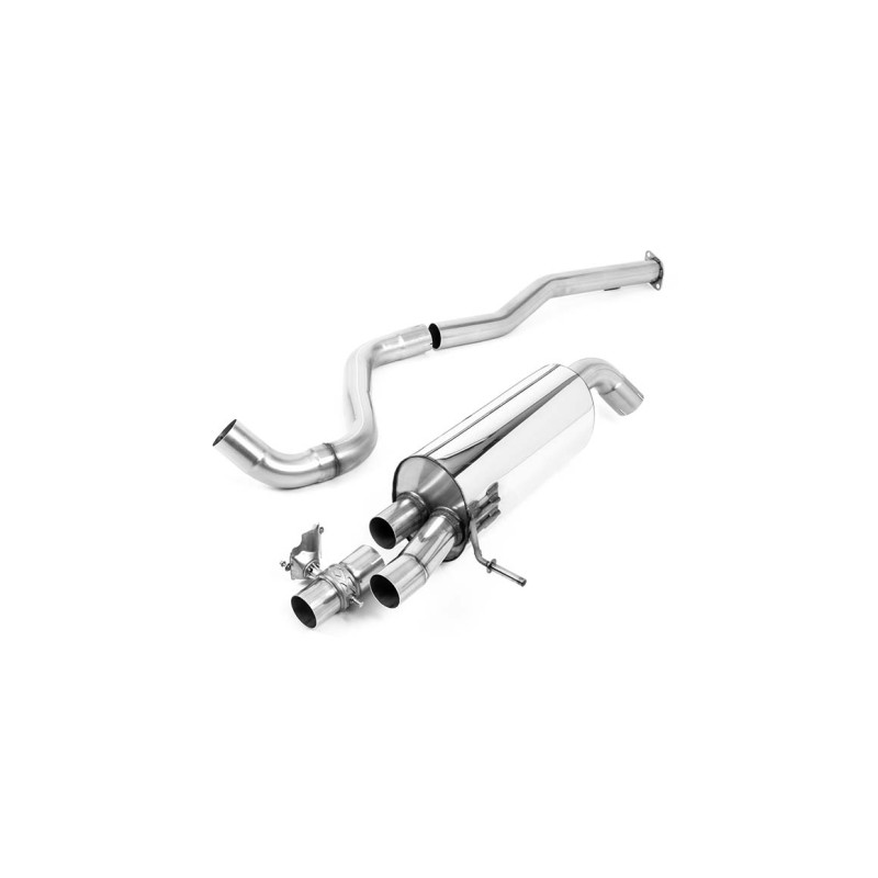 Hyundai i20 N 1.6 T-GDi 204PS (OPF/GPF Equipped Cars Only) 2021 2023 Particulate Filter-back Non-Resonated (Louder) OPF/GPF Back System with GT-90 Polished Trims