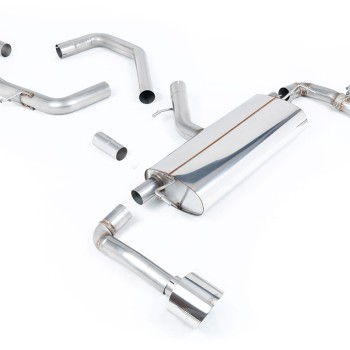Hyundai/Kia i30N Performance Facelift (GPF Models) - GPF Back Exhaust System with Polished GT-139 Trims - Polished