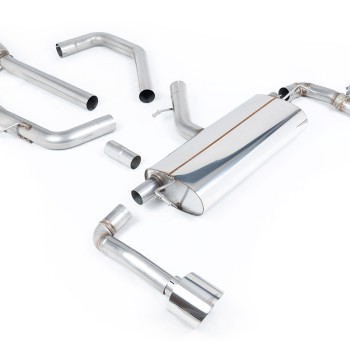 Hyundai/Kia i30N Performance Facelift (GPF Models) - Cat Back Exhaust System with Polished GT-139 Trims - Removes OPF - Polished