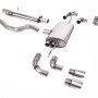 Land Rover Defender 110 3.0 I6 P400 - OPF/GPF Back System Resonated (Quieter) with GT-90 Titanium Trims - Brushed Titanium