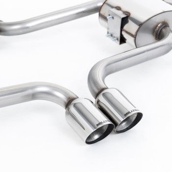 Mini Cooper S R52 - Full Resonated (Quieter) Exhaust System with Hi-Flow Sports Catalyst & Polished Trims