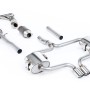 Mini Cooper S R52 - Full Resonated (Quieter) Exhaust System with Hi-Flow Sports Catalyst & Polished Trims