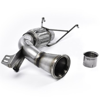 Mini Cooper S F55/F56 - Large Bore Downpipe with Catalyst Delete (For OE Cat-Back) - OE Cat-Back