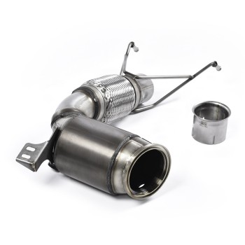 Mini Cooper S F55/F56 - Large Bore Downpipe with Hi-Flow Sports Catalyst (For OE Cat-Back) - OE Cat-Back