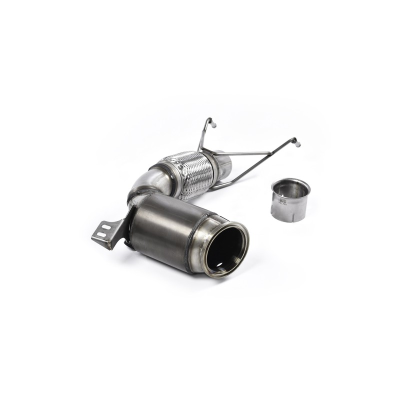 Mini Cooper S F55/F56 - Large Bore Downpipe with Hi-Flow Sports Catalyst (For OE Cat-Back) - OE Cat-Back