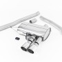 Mini Cooper S F56 - Valved & Non-Resonated (Louder) Cat-Back Exhaust System with Polished Tips - Polished