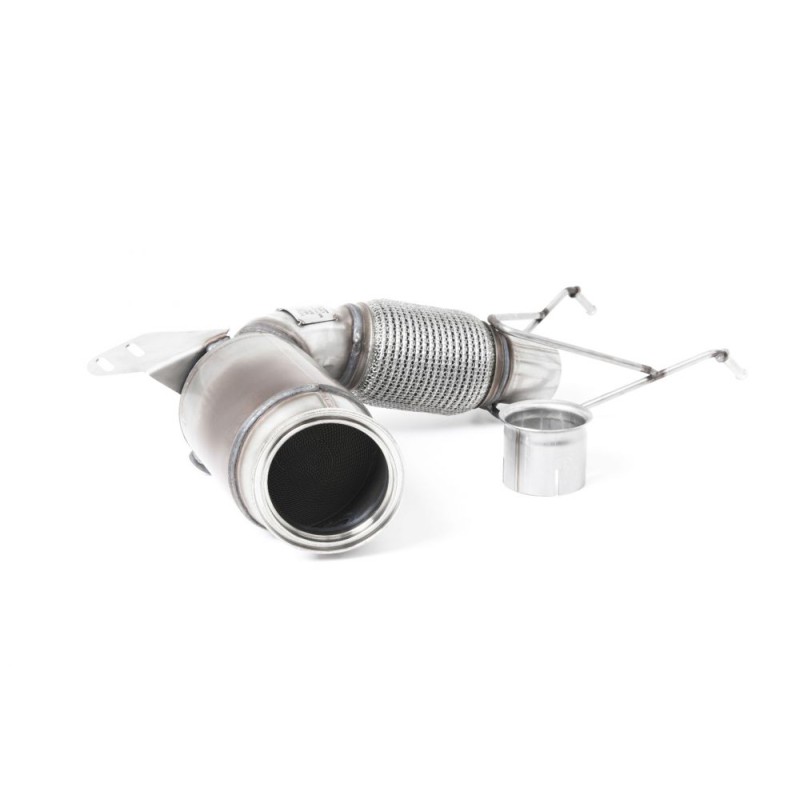 New Mini Mk3 Mini JCW GP3 2.0 Turbo (UK and European models) - GPF/OPF Only 2020 2023 Large Bore Downpipe and Hi-Flow Sports Cat 200 Cell High Flow Sports Cat - Fits to OE Cat Back Only - Requires Stage 2 ECU Software
