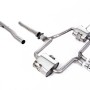 Non-resonated (louder) - Loose Trim Version with Polished 76mm Trims - Includes bracket locator for 2004 cars