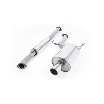 Mitsubishi Evo 9/IX - Cat Back Exhaust System with Polished Trim