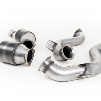 Mercedes C63/C63S W205 & E63S AMG - Large Bore Dowpipe with Hi-Flow Sports Catalyst