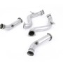 Mercedes C63/C63S W205 & E63S AMG - Large Bore Downpipe Pair with Catalyst Delete (For Milltek or OE Exhaust)