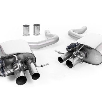 Mercedes C63S Coupe V8 (GPF Models) - Rear Silencer / Axle-Back Exhaust System