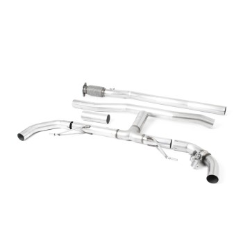 Mercedes A35 AMG W177 Hatch (GPF Models) - Valved Cat-Back Race Exhaust System with GPF Delete (Uses OE Trims) - Valved