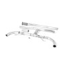 Mercedes A35 AMG W177 Hatch (GPF Models) - Non-Valved Cat-Back Race Exhaust System (Louder) with GPF Delete (Uses OE Trims) - Non-Valved