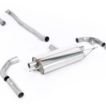 Mercedes A35 AMG - Resonated (Quieter) & Valved Front Pipe Back Exhaust System - Uses OE Tailpipes