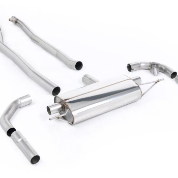 Mercedes A35 AMG (Non GPF Models) - Resonated & Valved Cat-Back Exhaust - Uses OE Trims