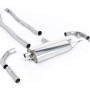 Mercedes A35 AMG (Non GPF Models) - Resonated & Valved Cat-Back Exhaust - Uses OE Trims