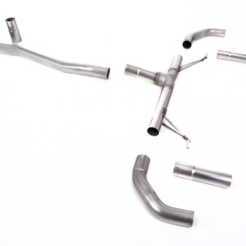 Mercedes A35 AMG (GPF Models) - Race Non-Valved GPF-Back Exhaust (Loudest) - Uses OE Trims