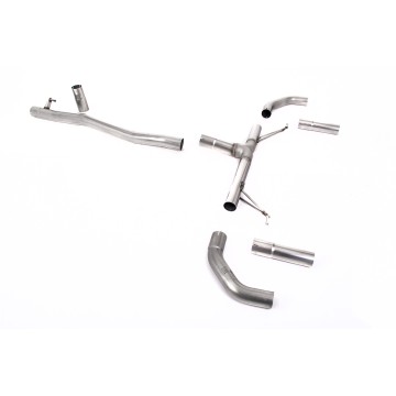 Mercedes A35 AMG (GPF Models) - Race Non-Valved GPF-Back Exhaust (Loudest) - Uses OE Trims