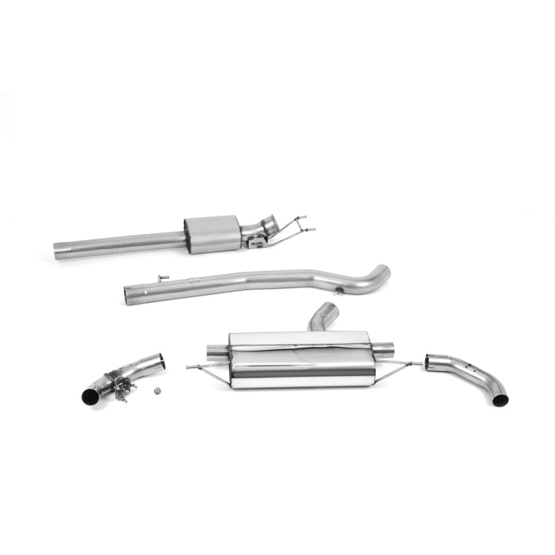 Mercedes A45/A45S AMG W177 Hatch - Resonated GPF Back Exhaust System - Uses OE Trims