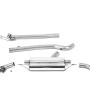 Mercedes A45/A45S AMG W177 Hatch - Non-Resonated (Louder) GPF Back Exhaust System - Uses OE Trims