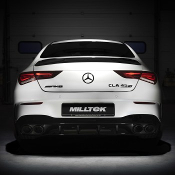Mercedes CLA5/45S (GPF Models) - Resonated OPF Back Exhaust System - Uses OE Tips