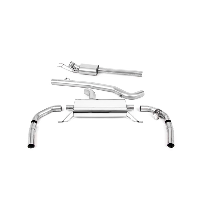 Mercedes CLA5/45S (GPF Models) - Resonated OPF Back Exhaust System - Uses OE Tips