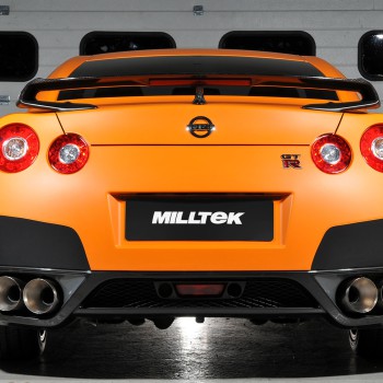 Nissan GT-R R35 - Secondary Cat-Back Exhaust System - Polished