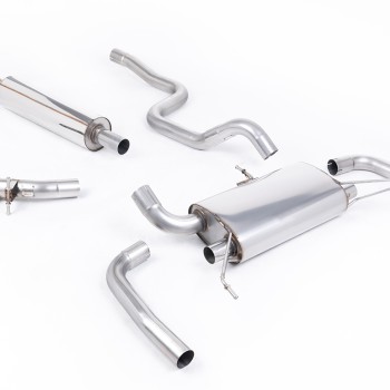 Peugeot 308 GTi 270 (Non GPF Models) - Resonated (Quieter) Cat-Back Exhaust System - Uses OE Trims