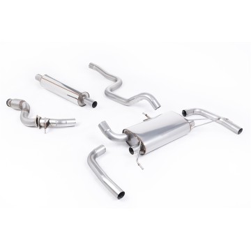 Peugeot 308 GTi 270 (Non GPF Models) - Resonated (Quieter) Cat-Back Exhaust System - Uses OE Trims