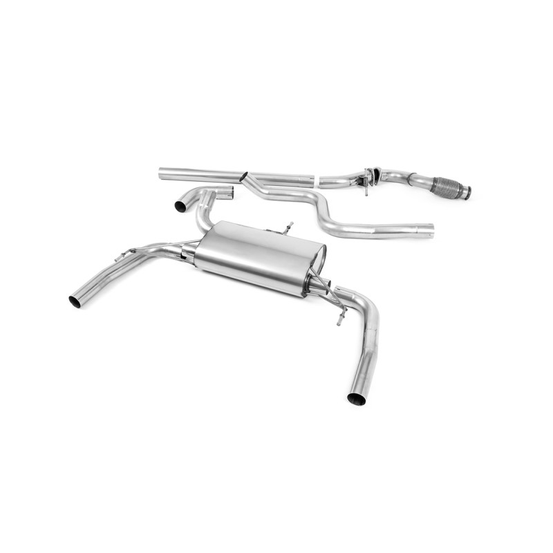 Peugeot 308 GTi 270 (Non GPF Models) - Non-Resonated (Louder) Cat-Back Exhaust System - Uses OE Trims