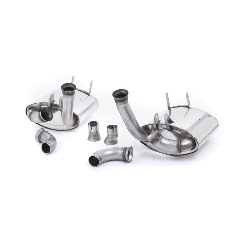 Porsche 997.1 Carrera & Carrera S - Rear Silencer - Cup Version - Uses OE Trims