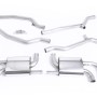 Porsche Cayenne 958 Turbo V8 (Pre-Facelift) - Non-Resonated (Louder) Cat-Back Exhaust System - Uses OE Trims - OE Tips