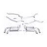 Porsche Cayenne 958 Turbo V8 (Pre-Facelift) - Non-Resonated (Louder) Cat-Back Exhaust System - Uses OE Trims - OE Tips