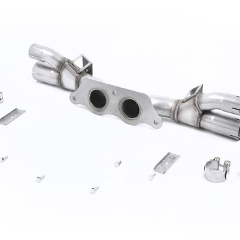 Porsche 991.1/991.2 GT3 & GT3 RS - Rear Silencer Bypass - Re-uses OE Trims - OE Tips