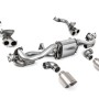 Porsche 718 GTS & Spyder Boxster/GT4 4.0 Cayman (GPF Pre Feb 2020 Models) - GPF/OPF Bypass With Titanium GT-115 Trims - Brushed Titanium