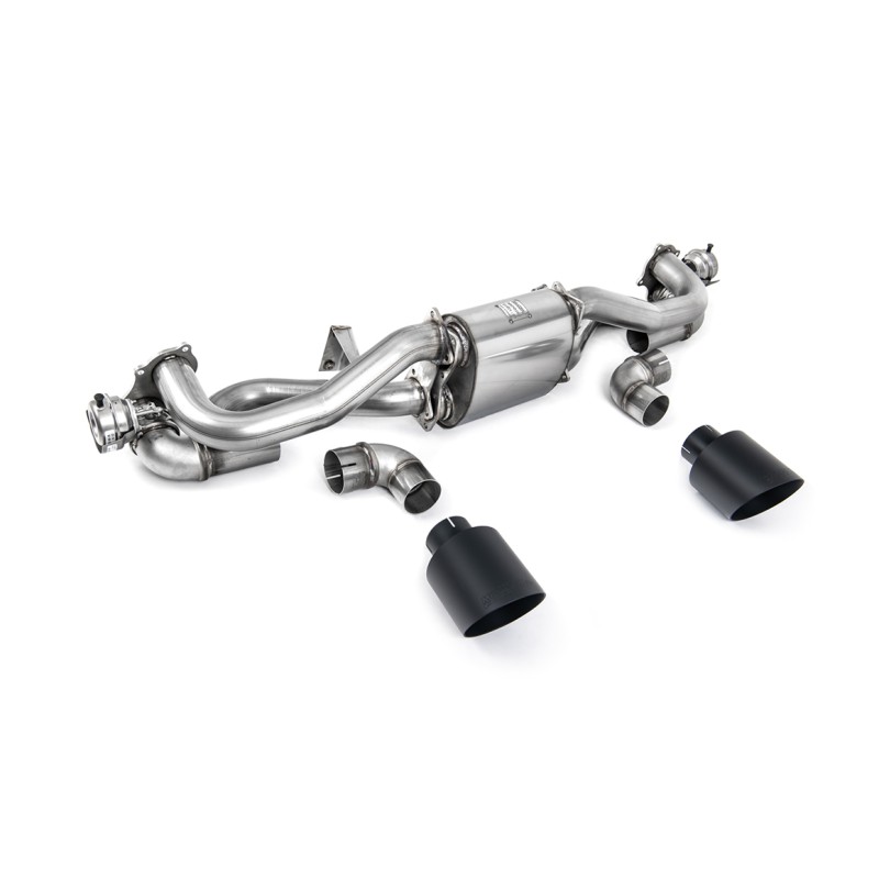 Porsche 718 GT4 4.0 Cayman (GPF Pre Feb 2020 Models) - Particulate Filter-back With Cerakote Black GT-115 Trims