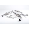 Renault Clio 197 2.0 16V - Resonated Cat-Back Exhaust System with Polished Trims