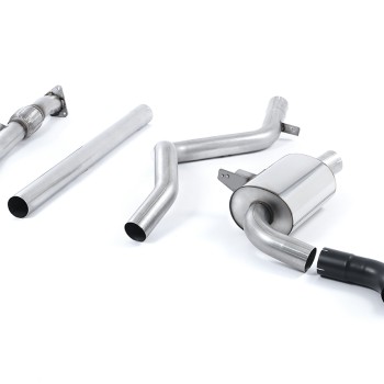 Renault Megane Renaultsport II (Cup, Trophy/Trophy R) - Non-Resonated (Louder) Cat-Back Exhaust System - Uses OE Tip