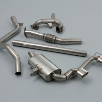 Renault Clio 197 2.0 16V - Turbo-Back Exhaust System with Catalyst Delete