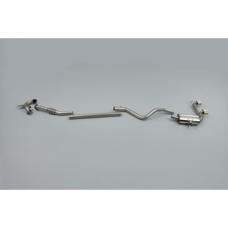Renault Clio 197 2.0 16V - Turbo-Back Exhaust System with Catalyst Delete