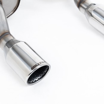 Renault Clio 182 2.0 16V - Non-Resonated (Louder) Cat-Back Exhaust System with Dual Polished Trims