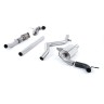 Renault Megane Renaultsport II (Cup, Trophy/Trophy R) - Non-Resonated (Louder) Turbo-Back Exhaust System with Hi-Flow Sports Catalyst - Uses OE Tip - Non-Resonated