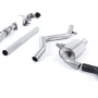 Renault Megane Renaultsport II (Cup, Trophy/Trophy R) - Non-Resonated Turbo-Back Exhaust System with Catalyst Delete - Non-Resonated