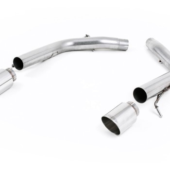 Range Rover Sport TDV6 & TDV8 L494 - Rear Silencer Delete with Polished GT-90 Trims