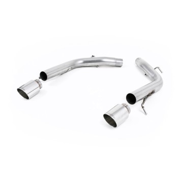 Range Rover Sport TDV6 & TDV8 L494 - Rear Silencer Delete with Polished GT-90 Trims