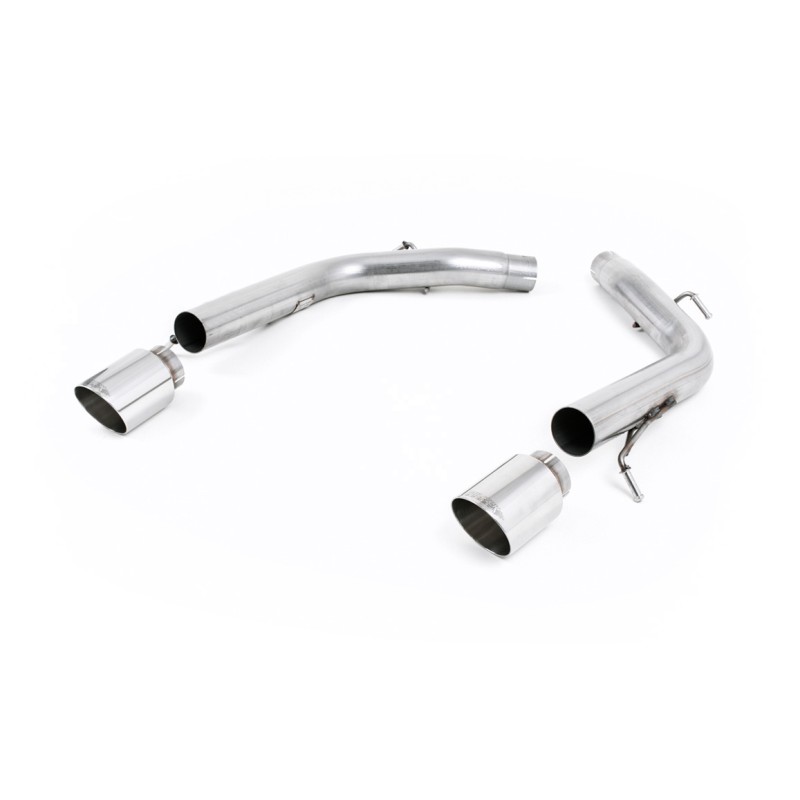 Range Rover Sport TDV6 & TDV8 L494 - Rear Silencer Delete with Polished GT-90 Trims