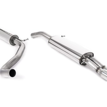 Seat Ibiza 1.9 TDI/FR 1.8 20VT - Resonated (Quieter) Cat-Back Exhaust System with Twin JET Trims
