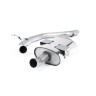 Seat Leon Cupra K1 - Non-Resonated (Louder) Cat-Back Exhaust System with Single Polished Oval Tip